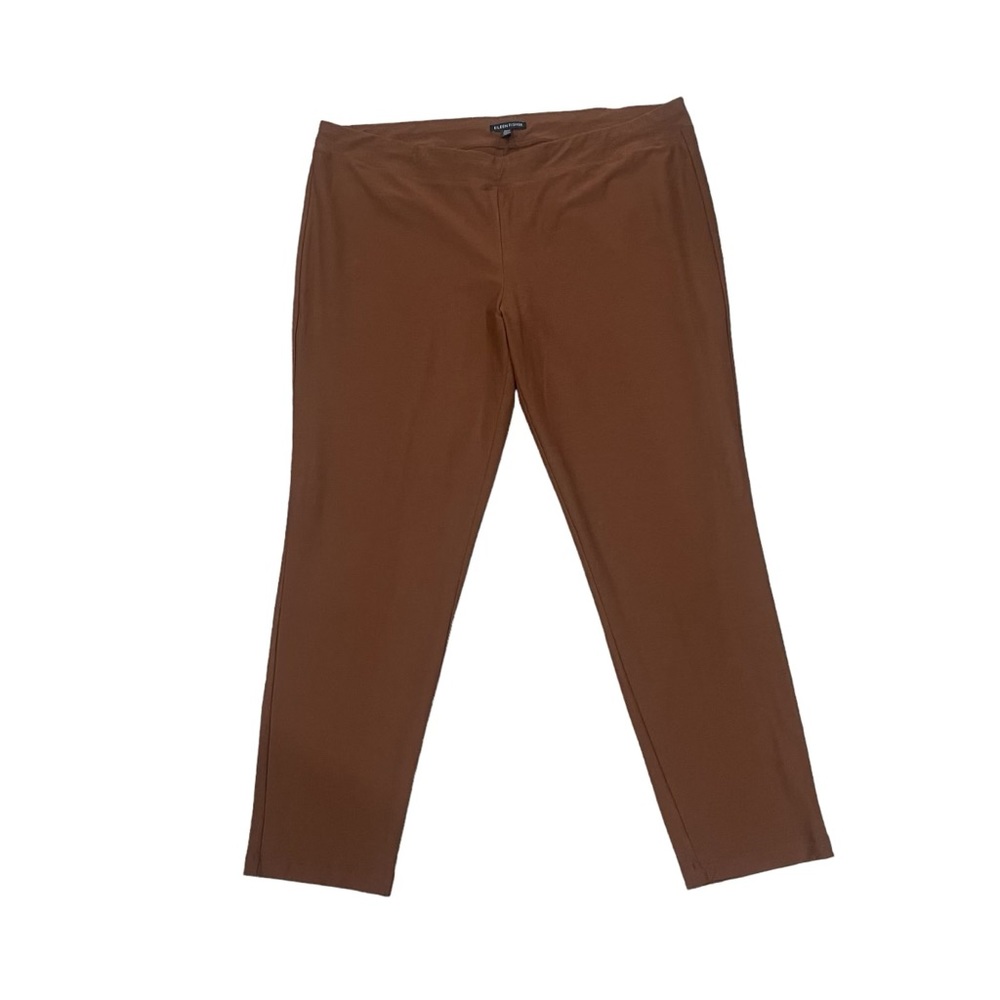 Eileen Fisher Brown Pants XL EUC - Picture 5 of 9